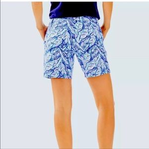 Lilly Pulitzer Jayne Short Bennet Blue Lets Mango